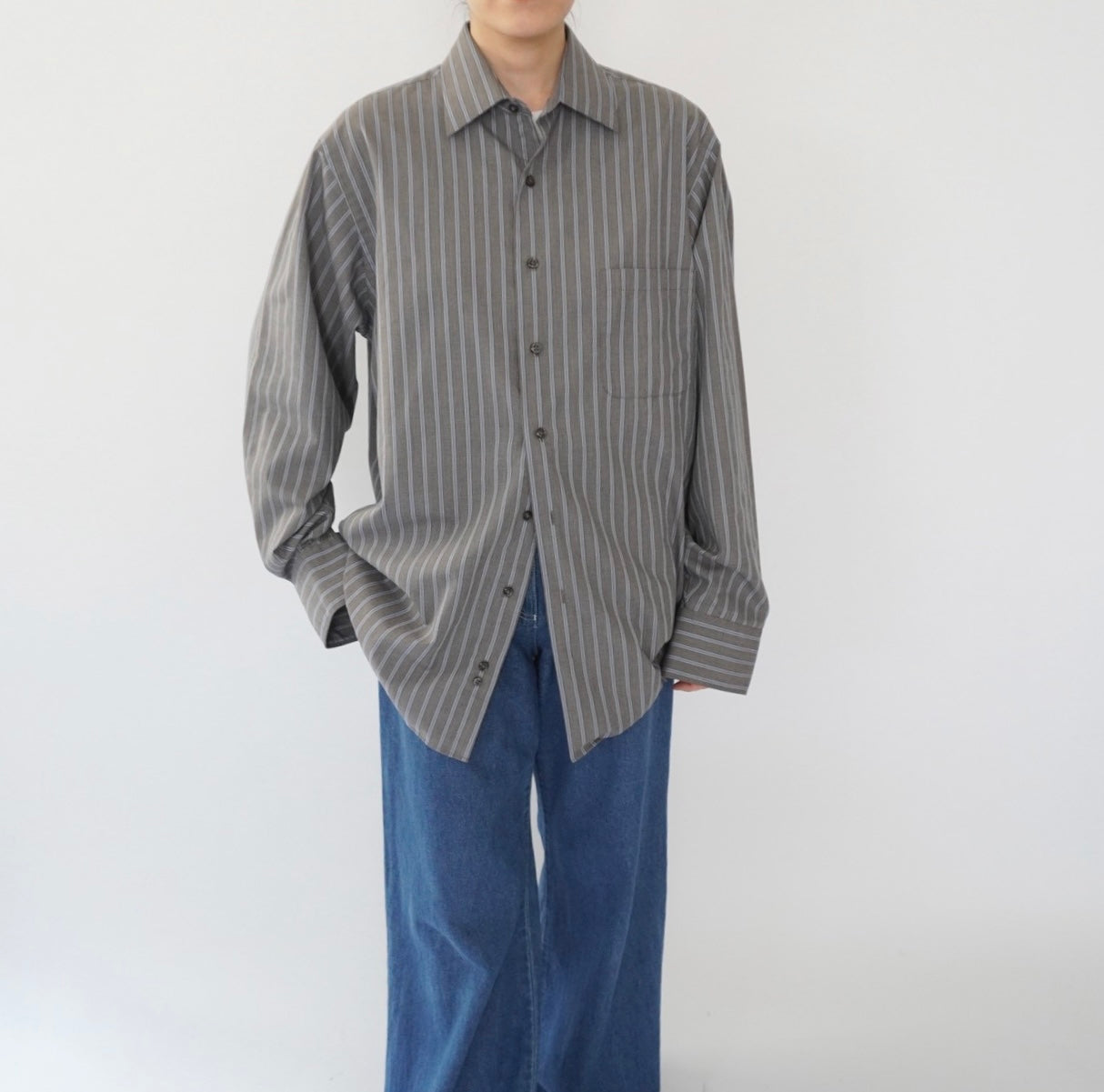 "Geoffrey Beene" Striped Shirt