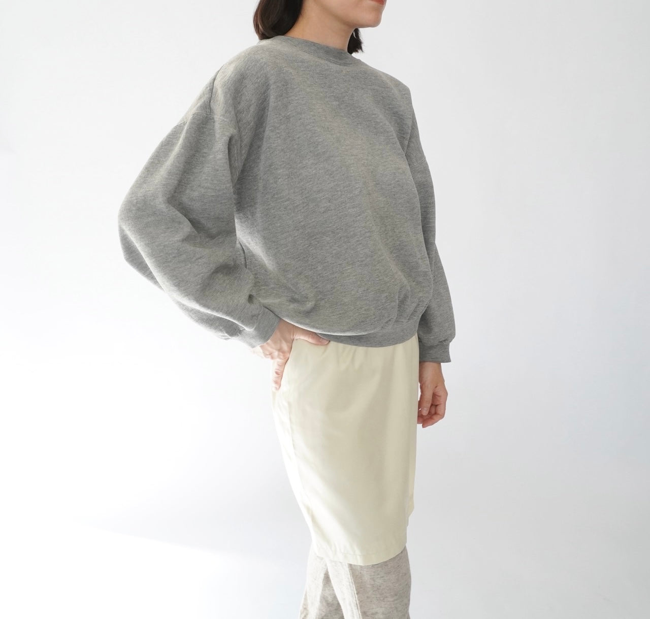 90s Gray Sweater
