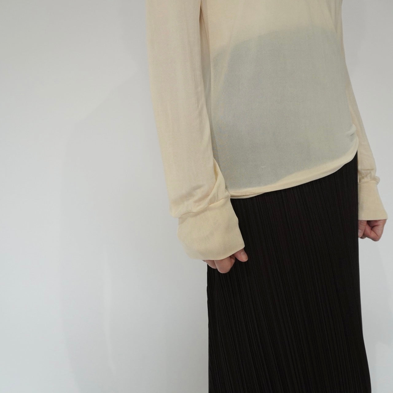 90s Sheer Silk Top