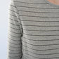 90s Gray Striped Top