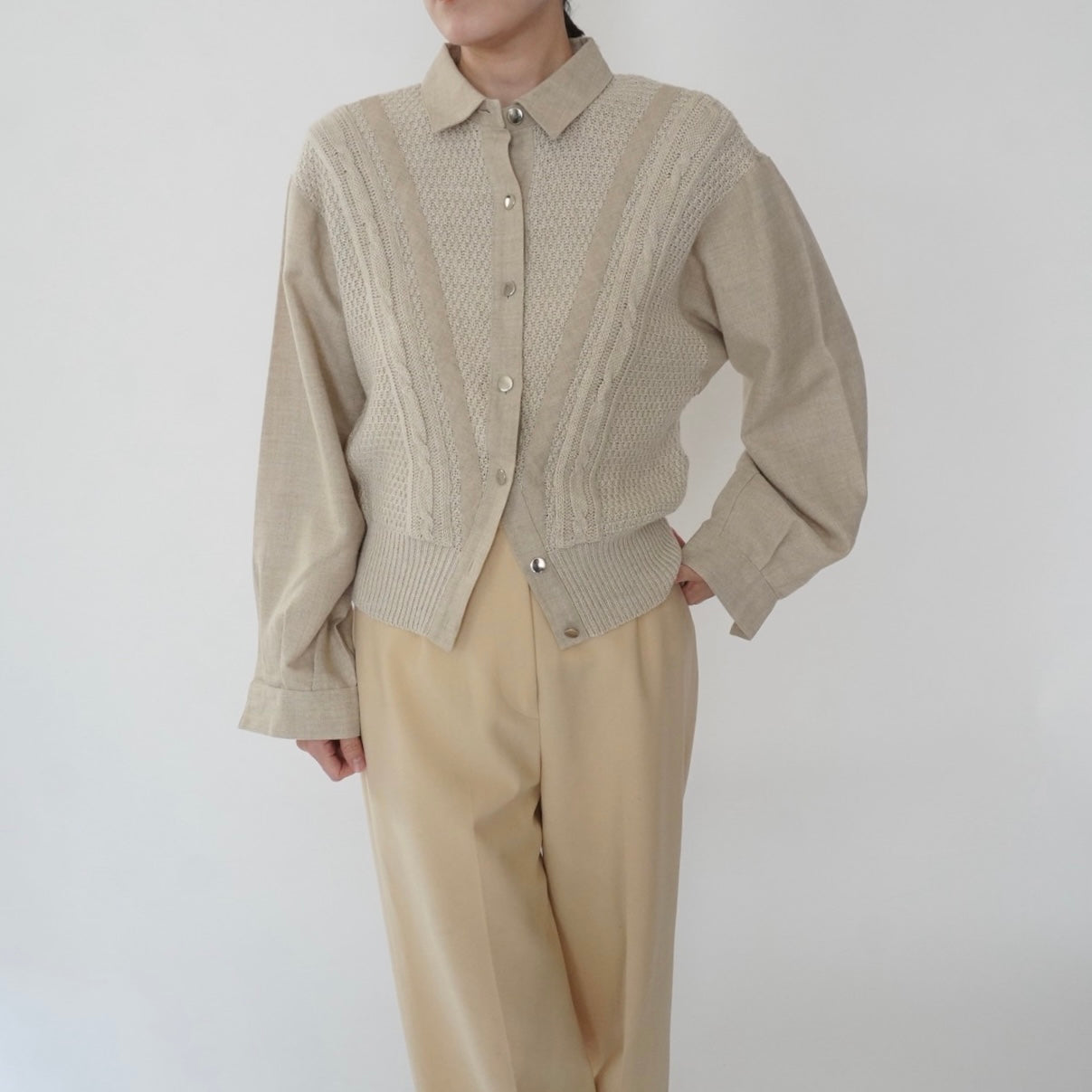 80s EURO Linen Light Jacket