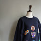 80s Patch Design Sweater