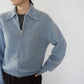 70s Ring Zip Knit