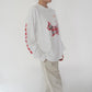 90s Printed Long T-shirt Made in USA