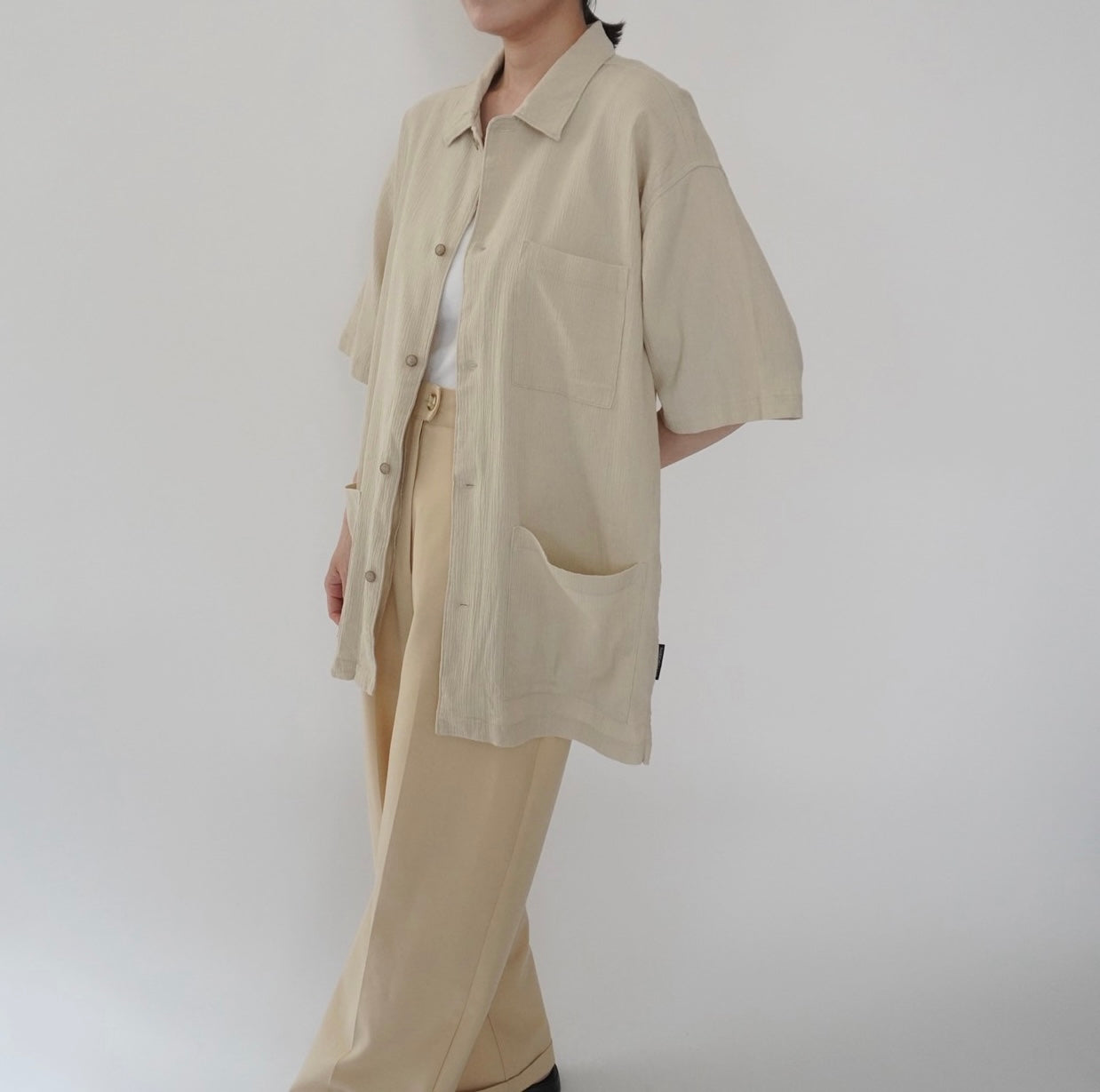 90s Beige Shirt