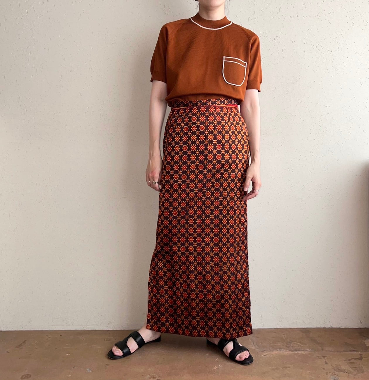 80s Pattern Skirt