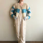 80s Design Knit Cardigan