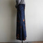 90s Printed Velor Skirt Made in Italy