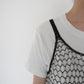 90s Beads Design Camisole Top