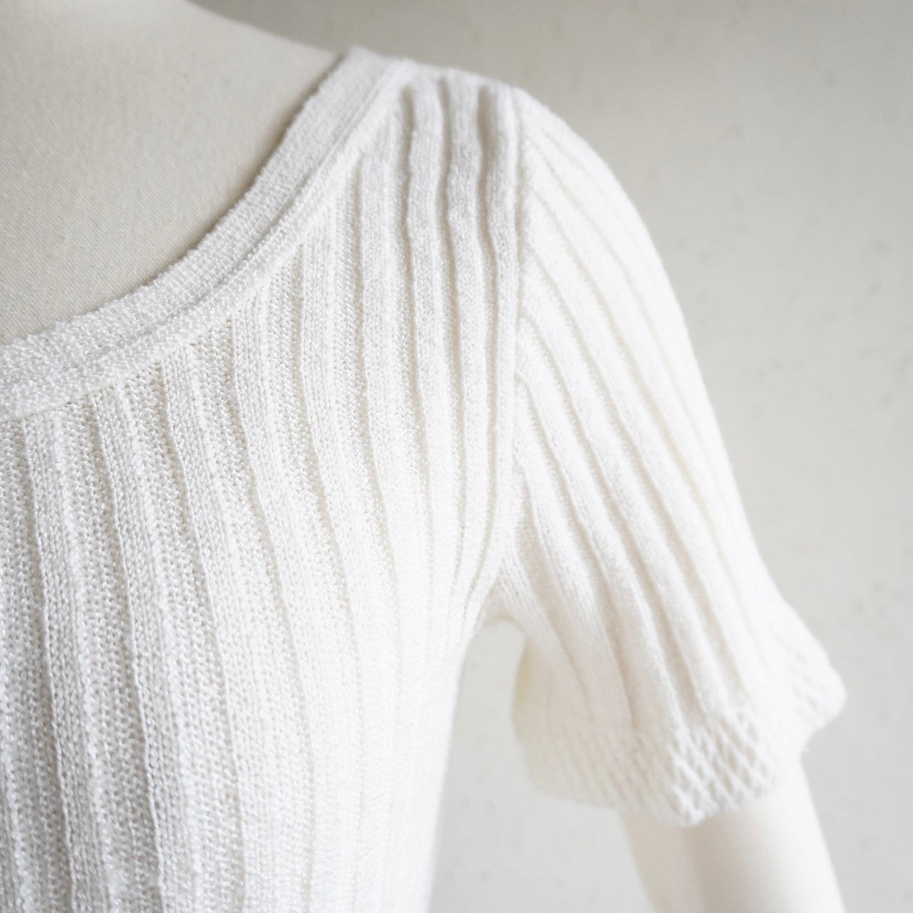 90s Ribbed Top Made in Italy