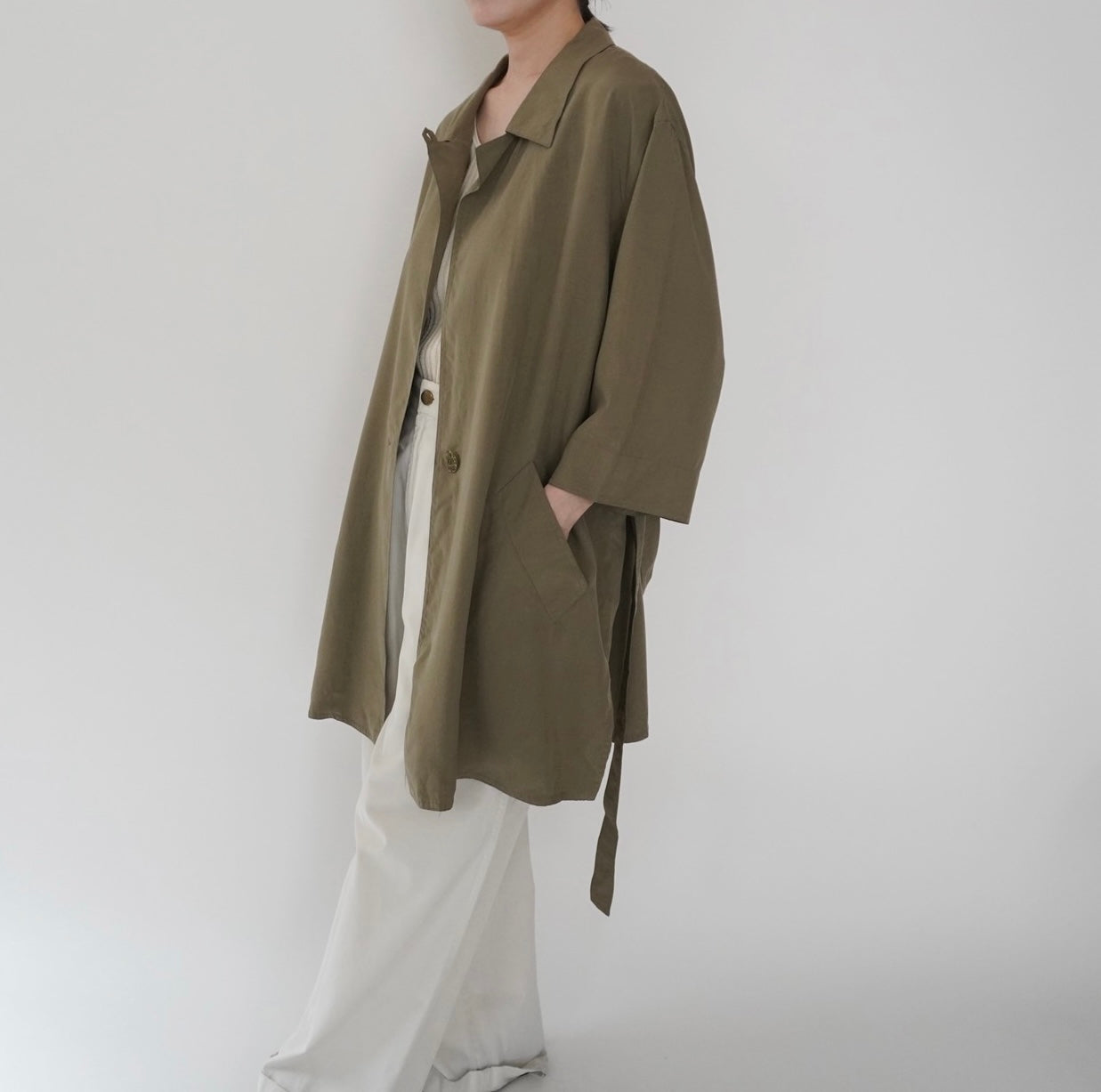 80s Silk Light Jacket Made in Italy