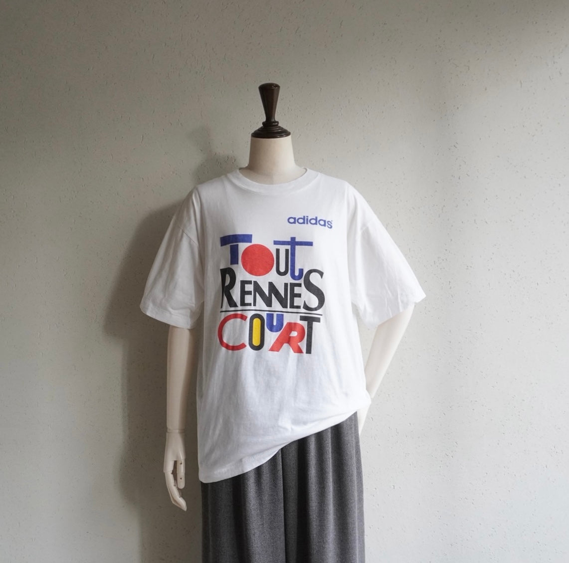 90s EURO "adidas" T-shirt