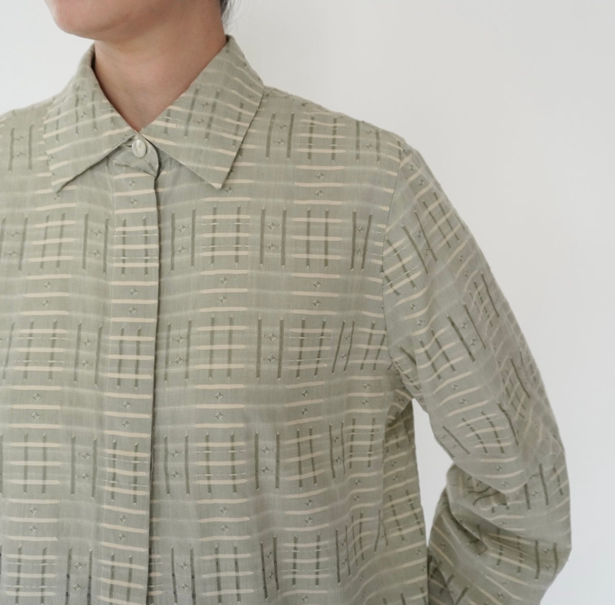 90s Pattern Shirt Made in Italy