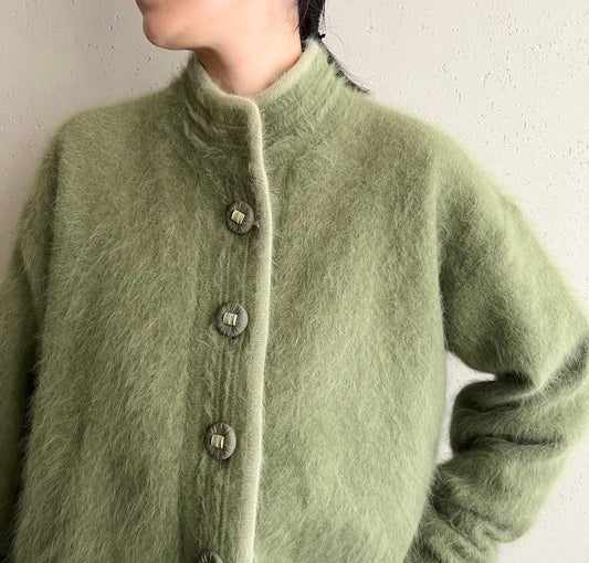 90s Angora Knit Jacket
