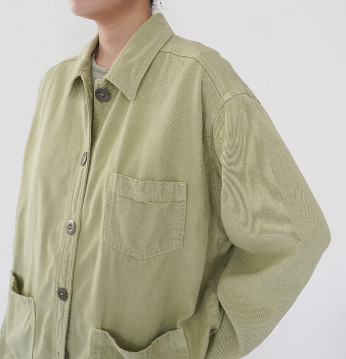 90s Light Green Jacket  Made in USA