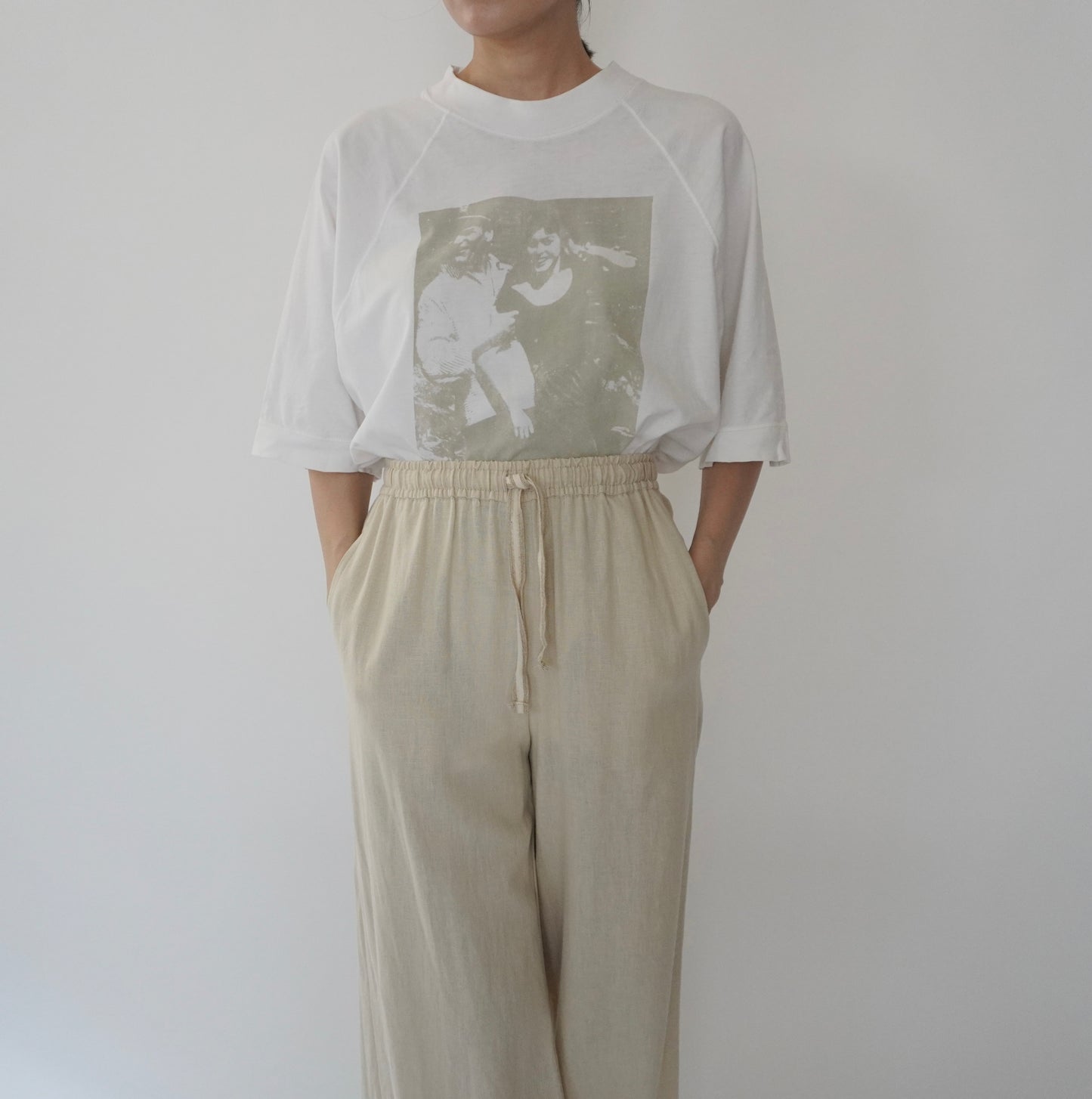 90s EURO Photo Printed T-shirt