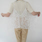 00s Lace Design Top