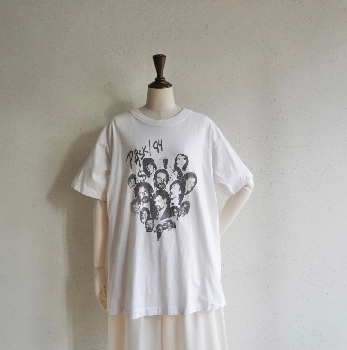 90s EURO Photo Collage Printed T-shirt