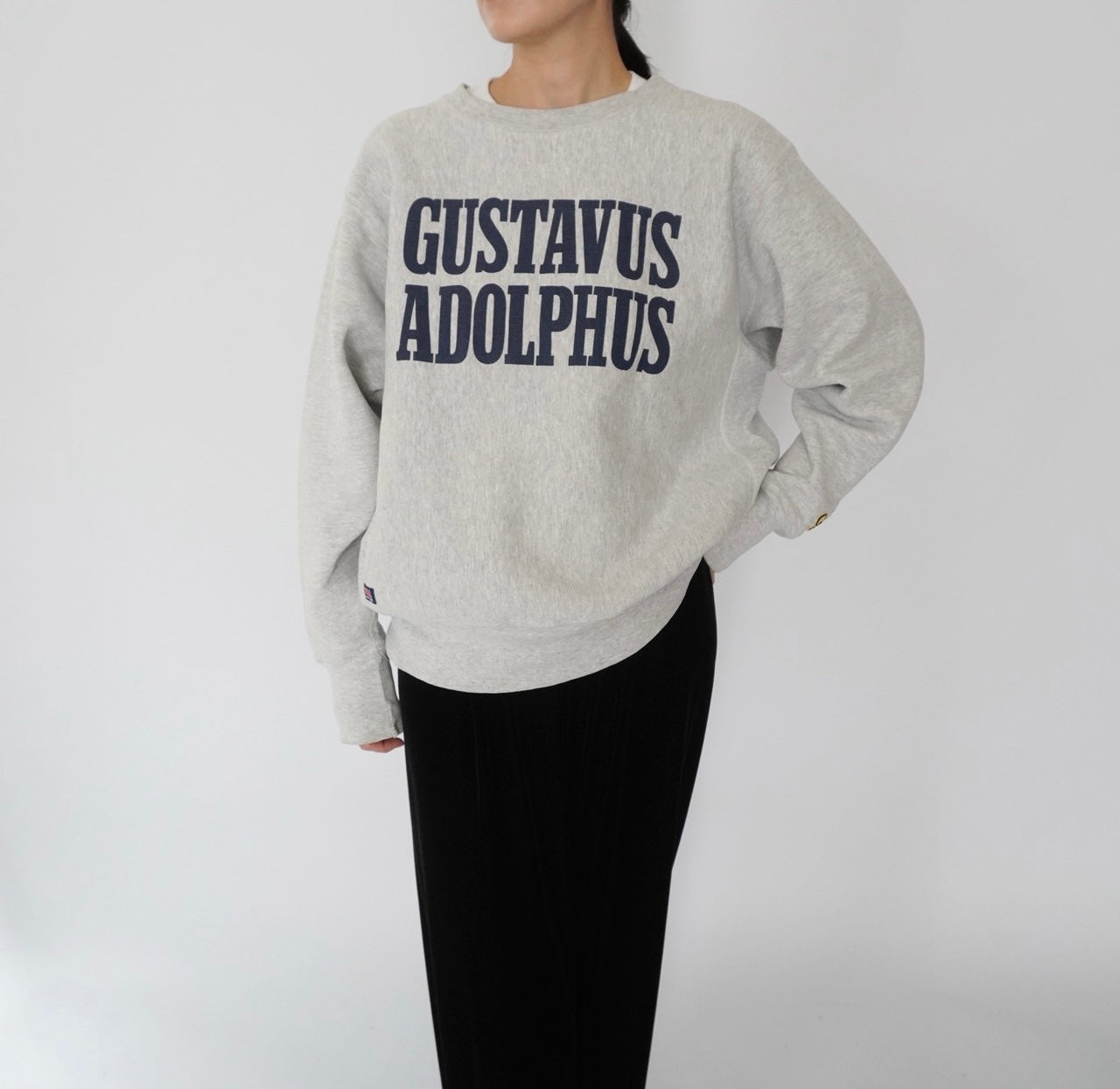 90s Printed Sweater Made in USA