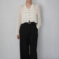 90s White Crochet Cardigan