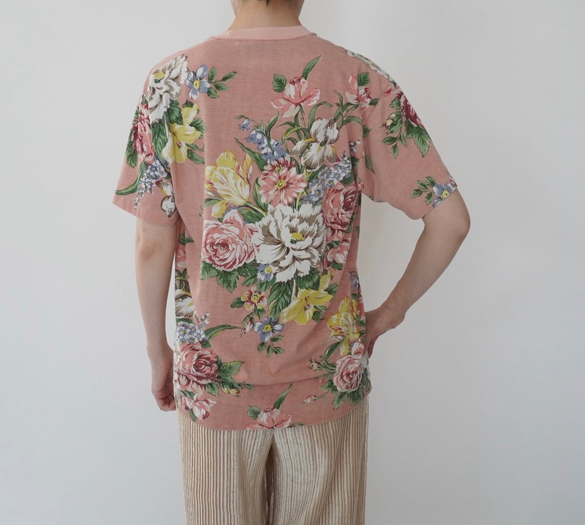 90s floral Printed T-shirt