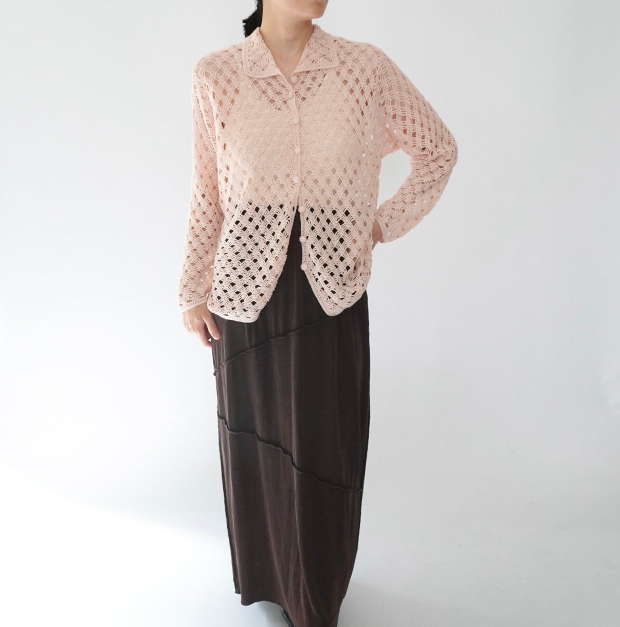 90s Crochet Shirt