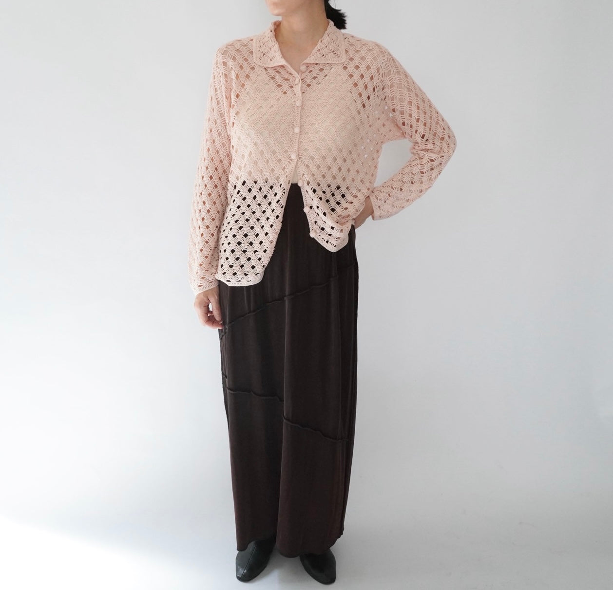 90s Crochet Shirt