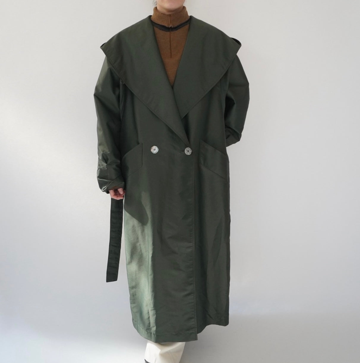90s Design Light Coat Made in Poland