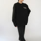 90s ”Marine & Construction" Printed Sweater Made in USA Dead Stock