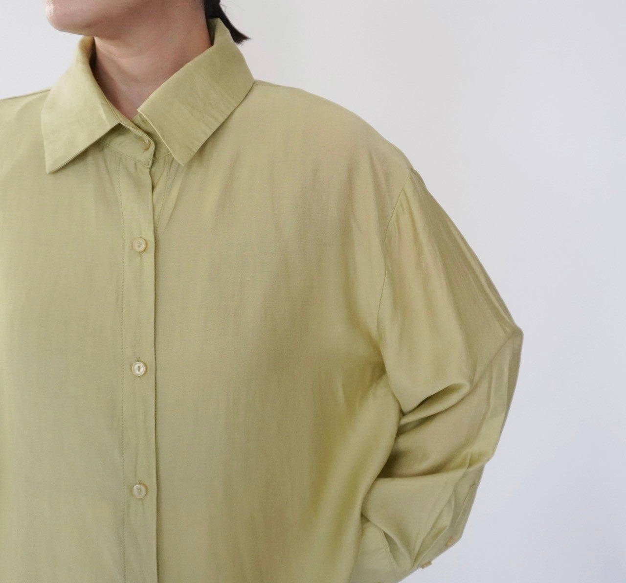 90s Light Green Shirt