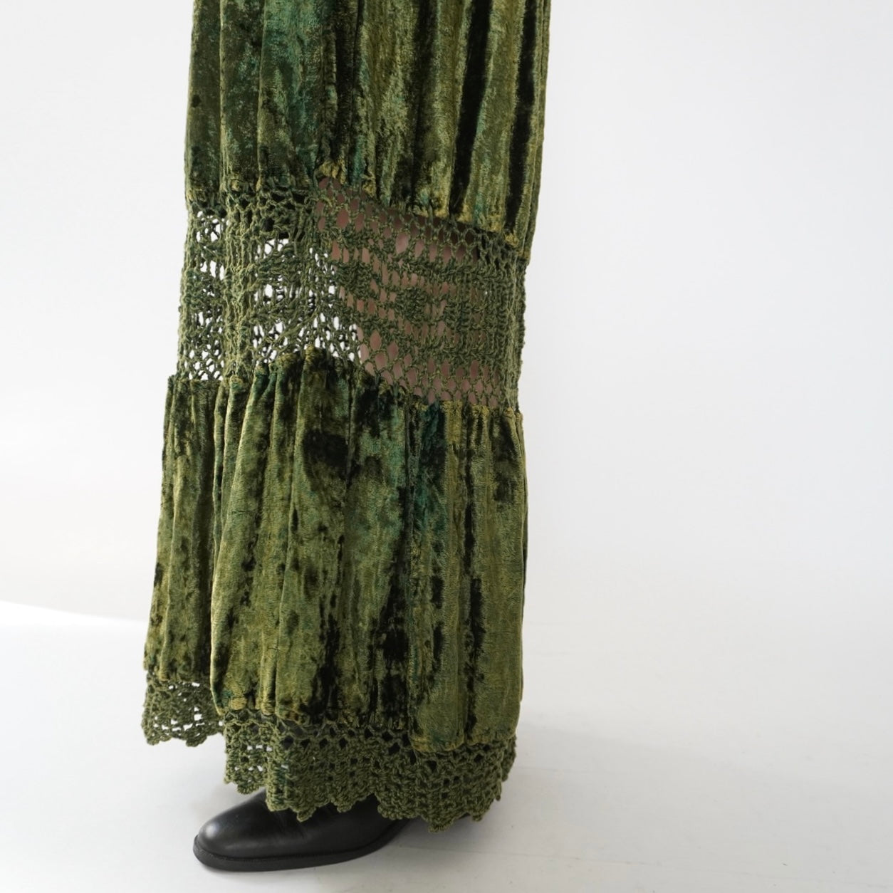 90s Velour Skirt