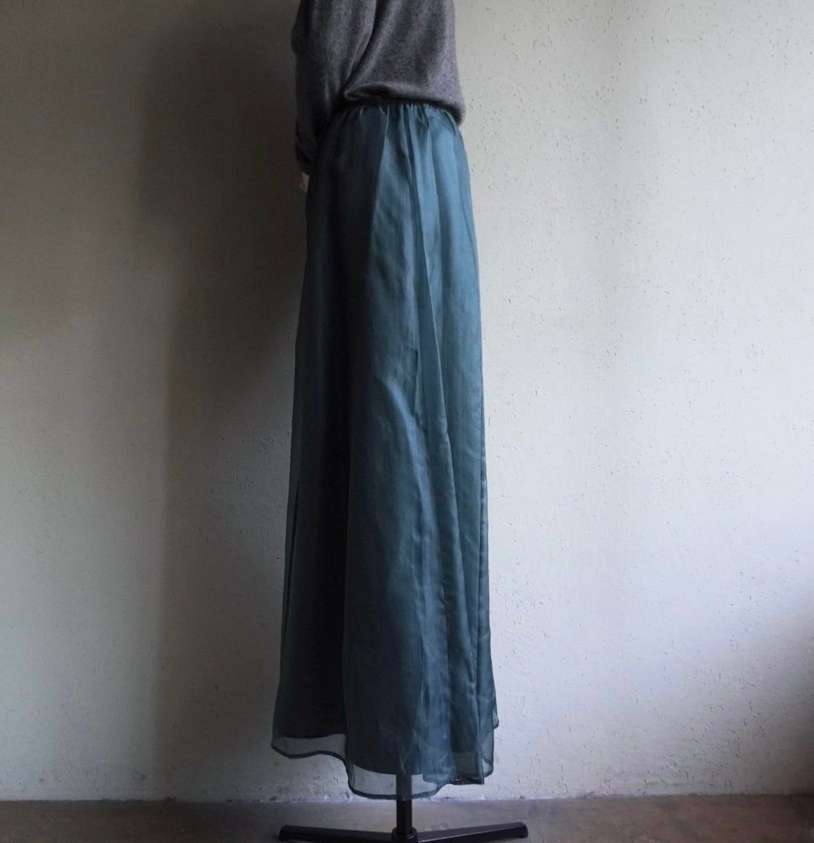 90s Sheer Maxi Skirt