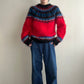 90s Design Mohair Hand Knit