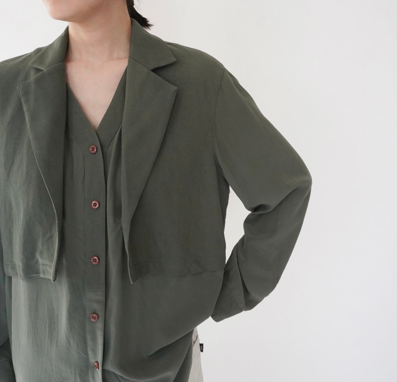 90s Silk Design Shirt