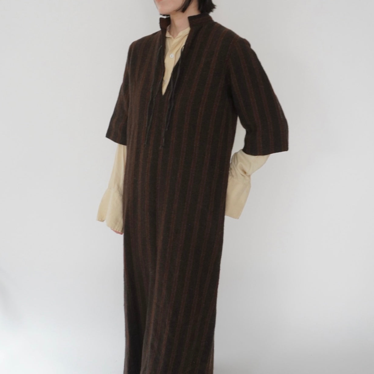 70s Maxi Striped Dress