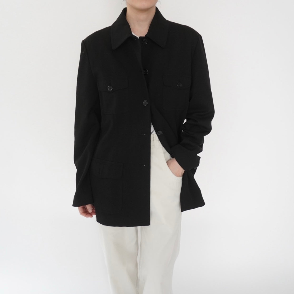 90s Black Jacket
