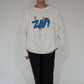 80s Printed Sweater Made in Canada