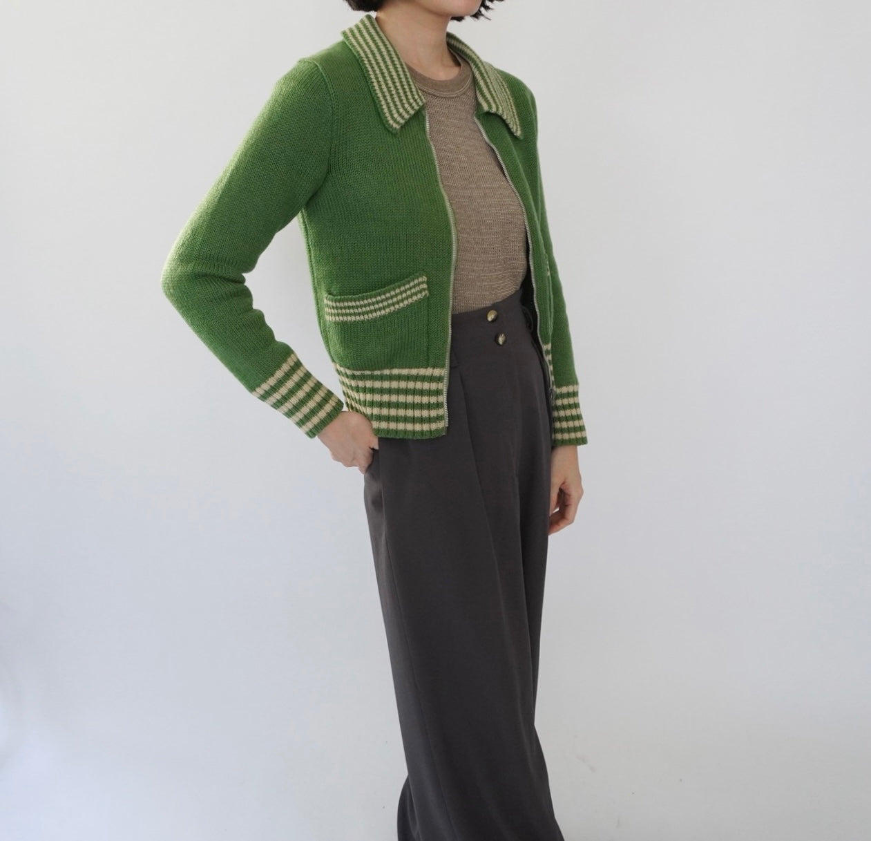 70s EURO Zip Knit