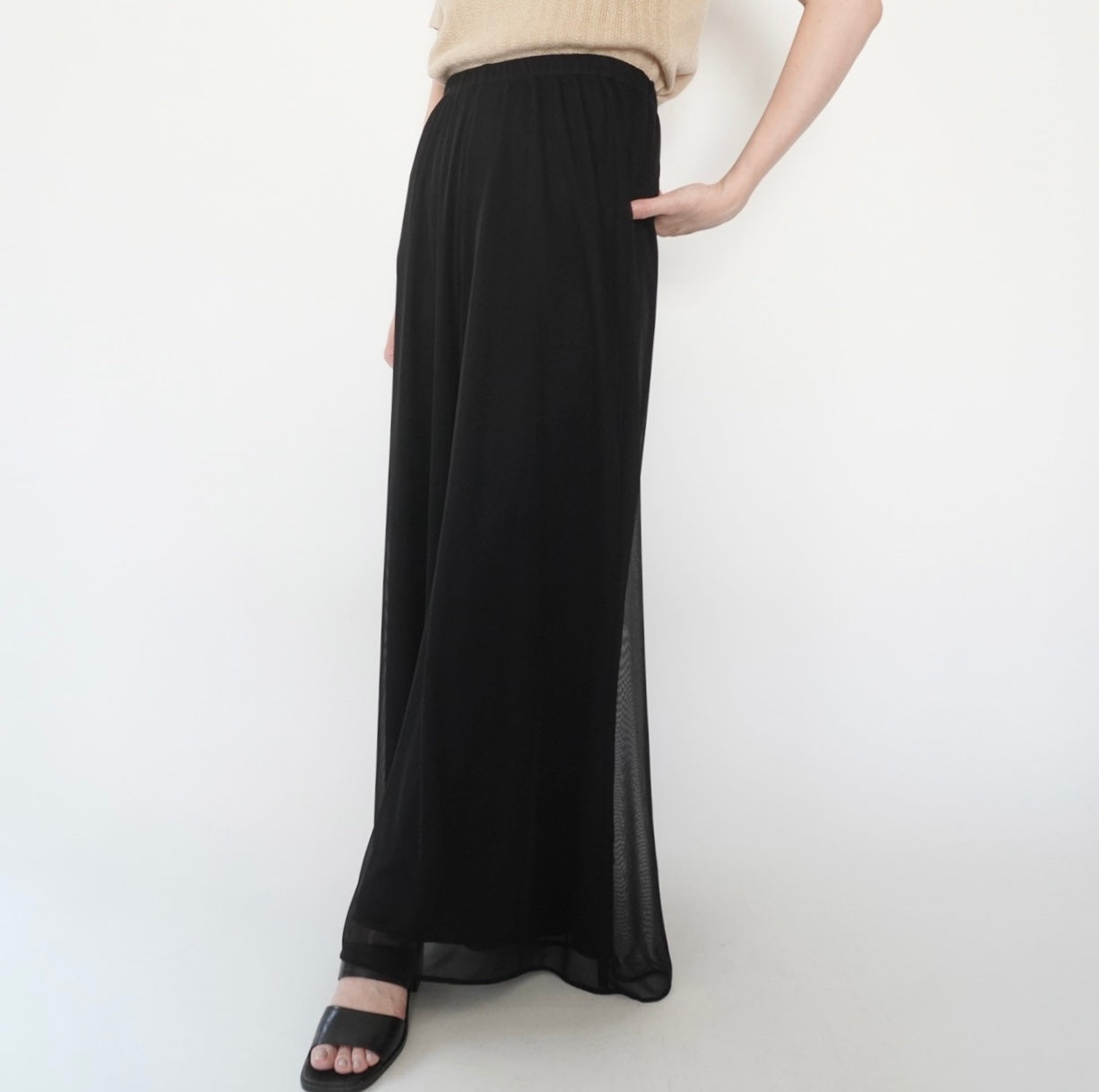90s Design Sheer Pants Made in USA