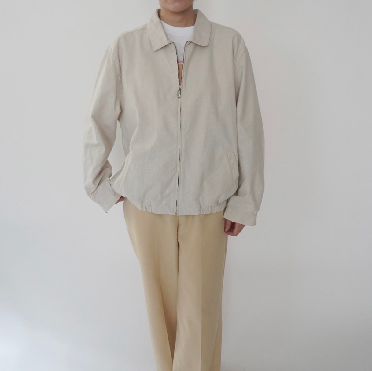 90s Linen Light Jacket