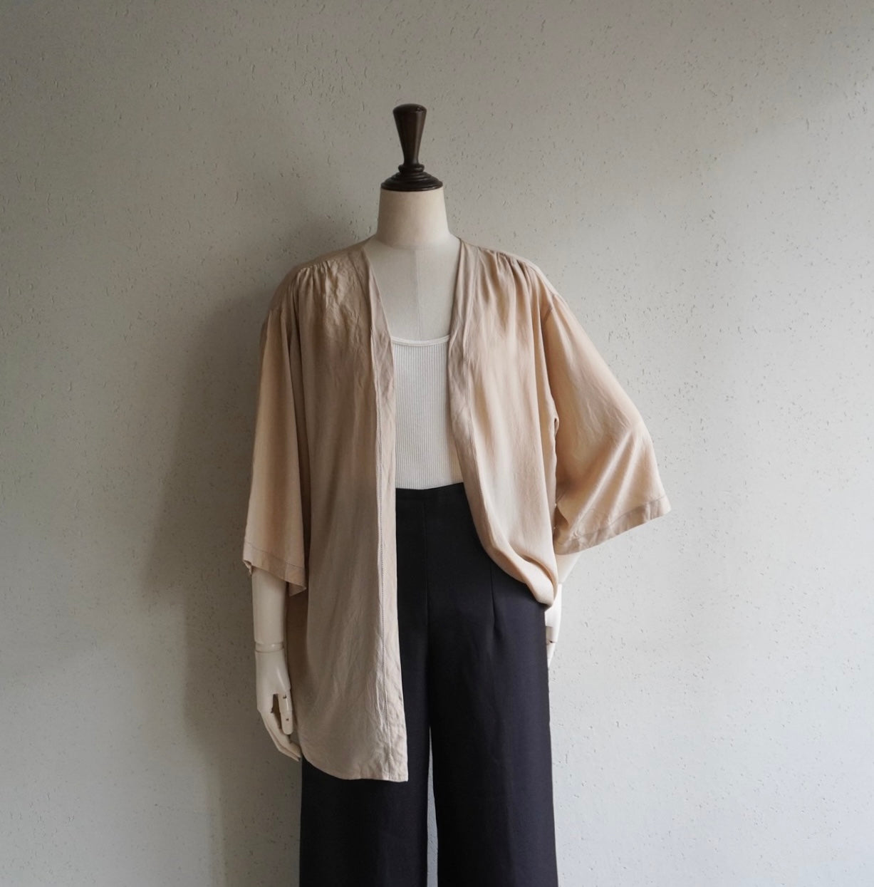 80s Silk Robe Made in Italy