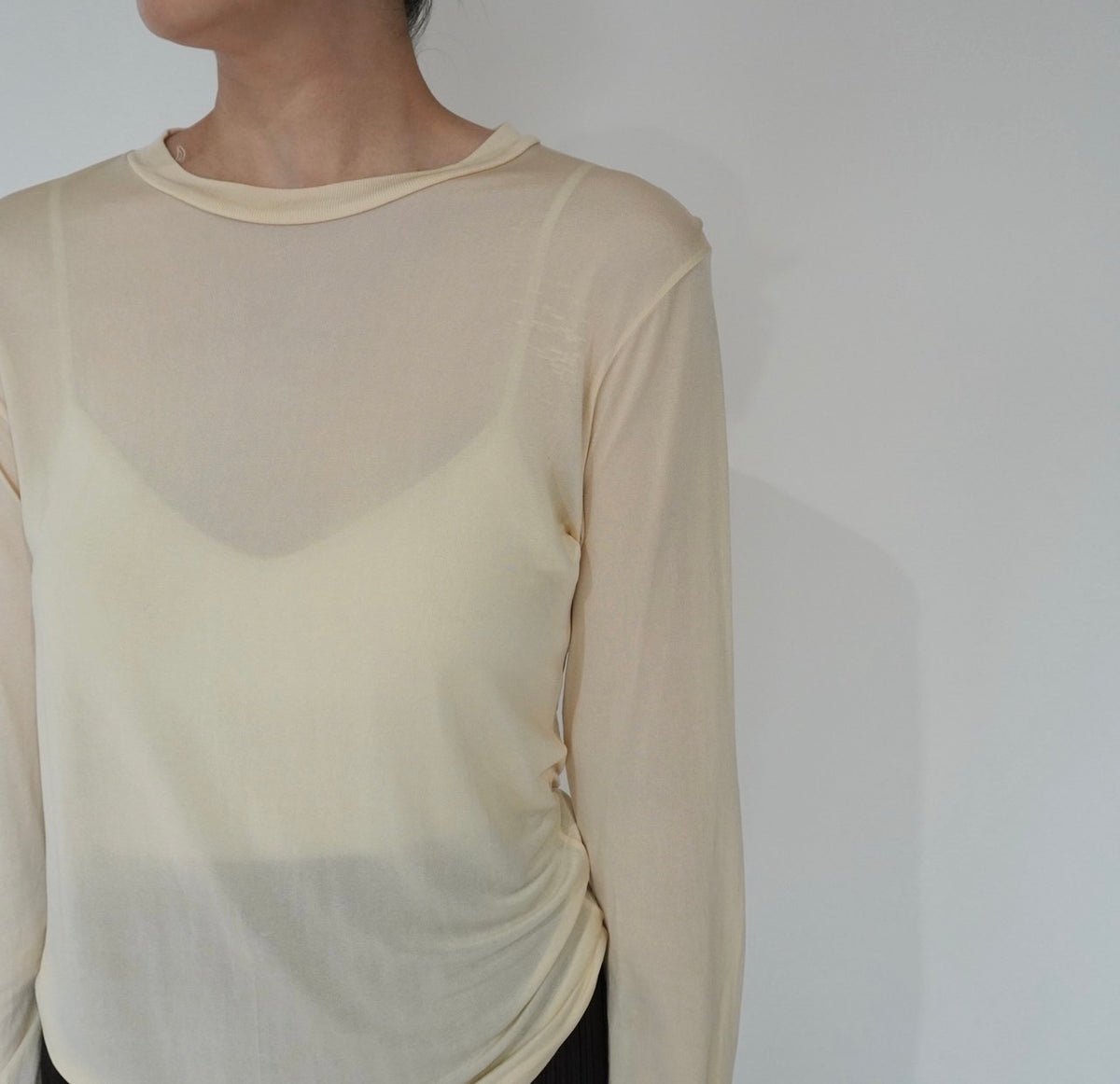 90s Sheer Silk Top