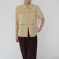 90s Design Linen Shirt