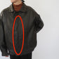 90s Leather Jacket Made in France