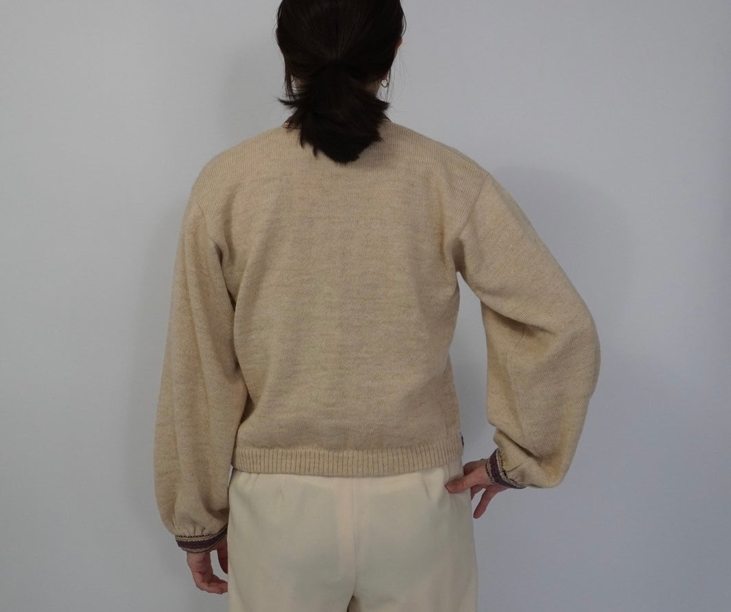 70s Alpaca Knit Cardigan