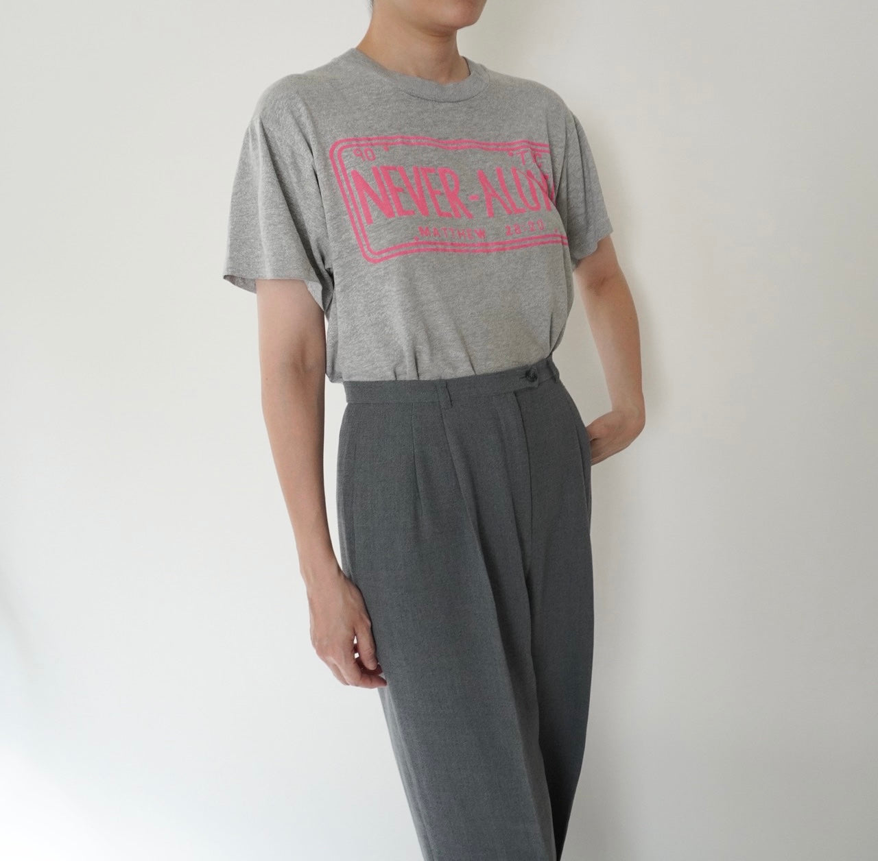 80s Printed T-shirt Made in USA