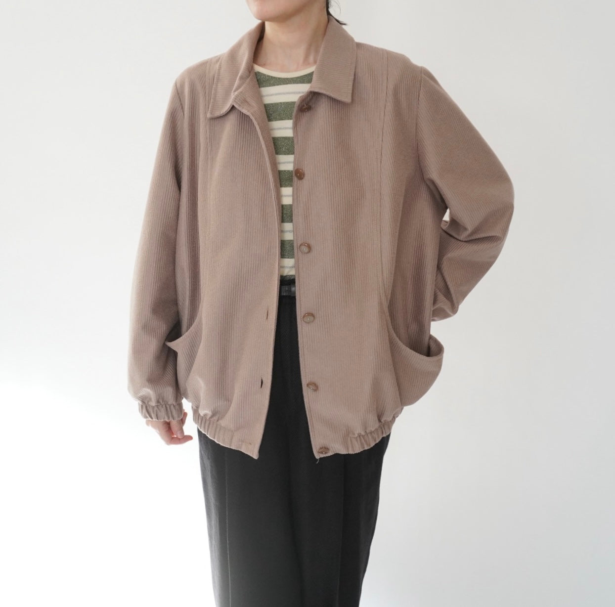 90s Light Shirt, Jacket Made in USA
