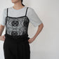 90s Beads Design Camisole Top