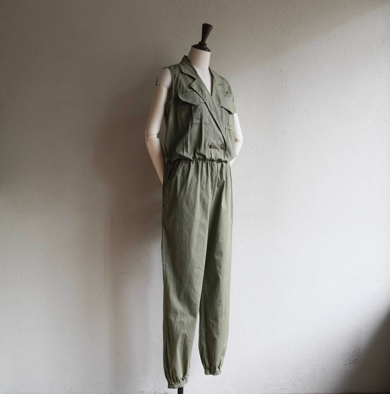 90s Sleeveless Jumpsuit Made in Italy