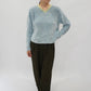 90s Light Blue Top